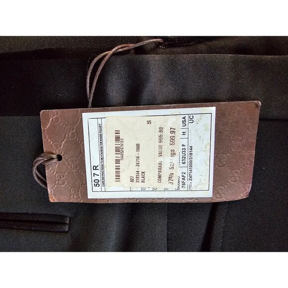 Gucci Wool-Blend Tailored Trousers – Made in Italy – IT 50R (~US 34R - Picture 5 of 13